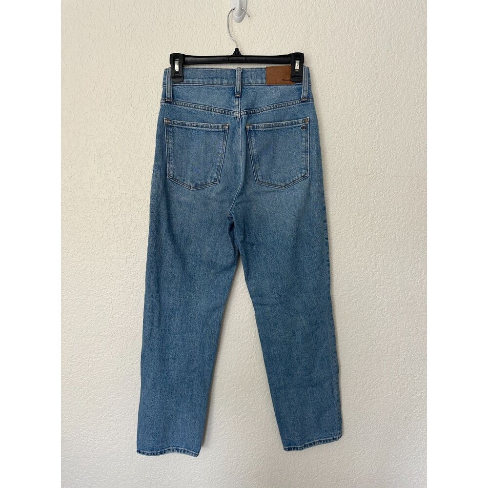 Madewell The Perfect Vintage Straight Jean in Hoye Wash Size 24 - Picture 5 of 10